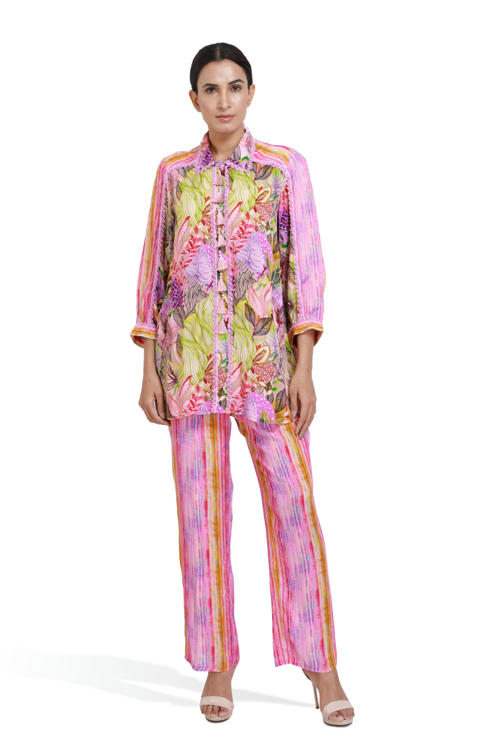 Suhana Tassel Co-ord Set