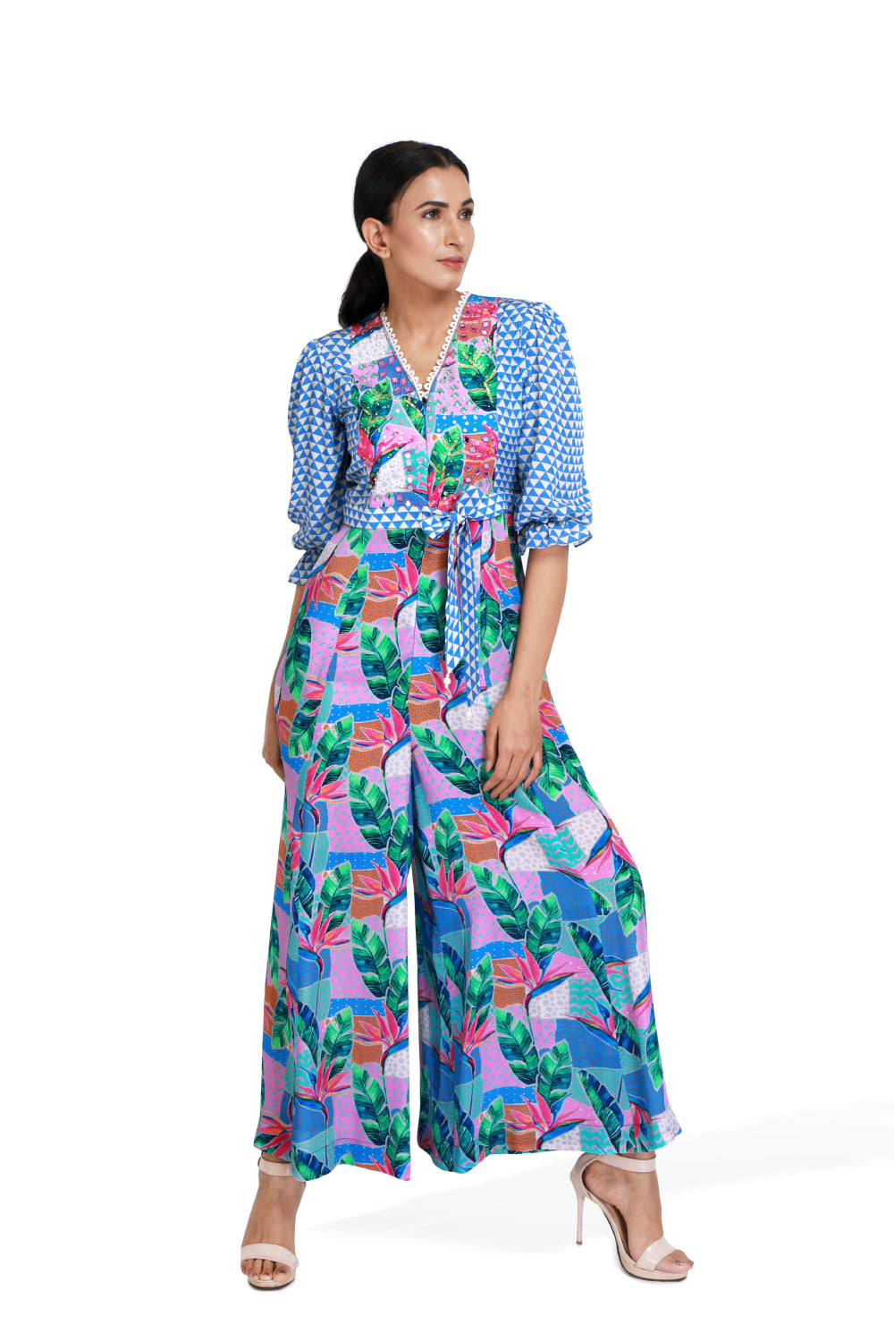 Saena Floral Jumpsuit