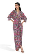 Orya Ikat Draped Set