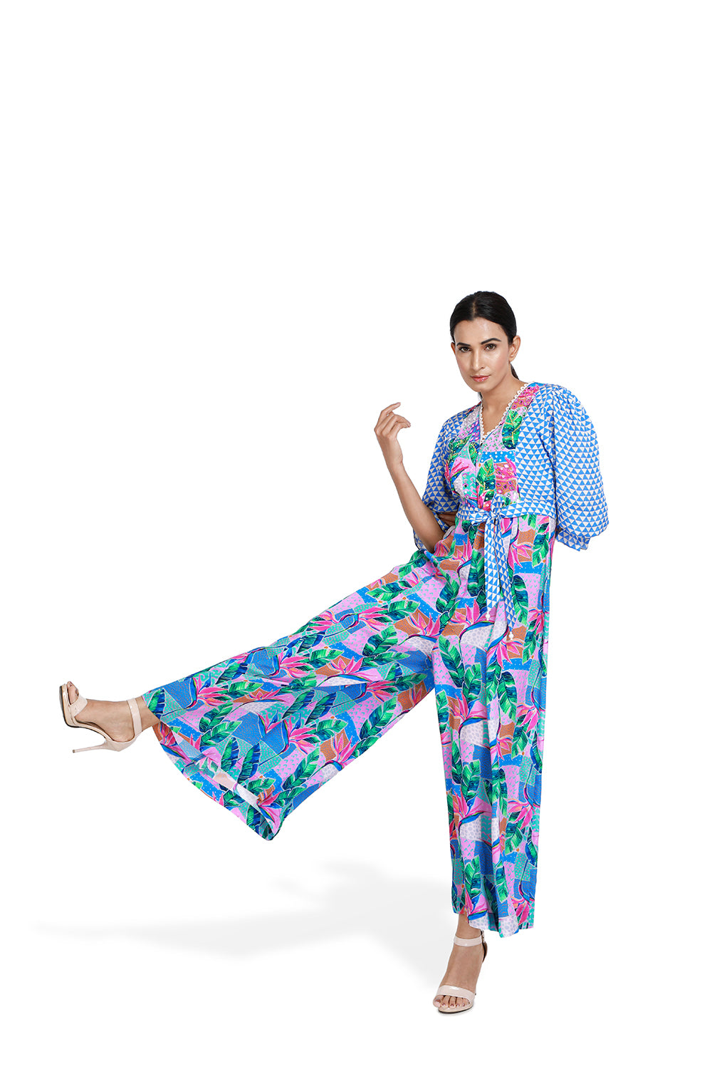 Saena Floral Jumpsuit