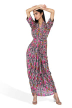 Orya Ikat Draped Set