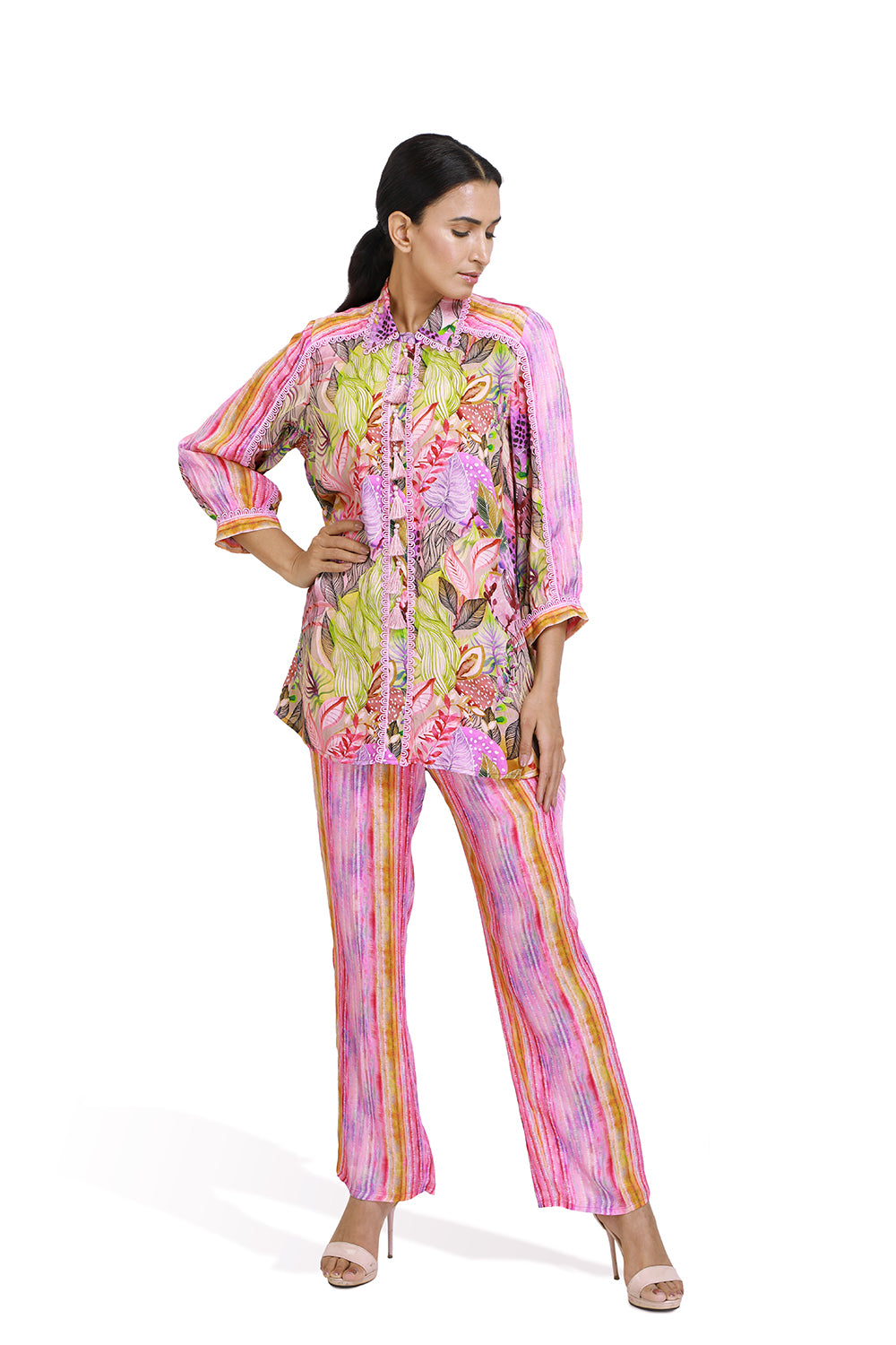 Suhana Tassel Co-ord Set