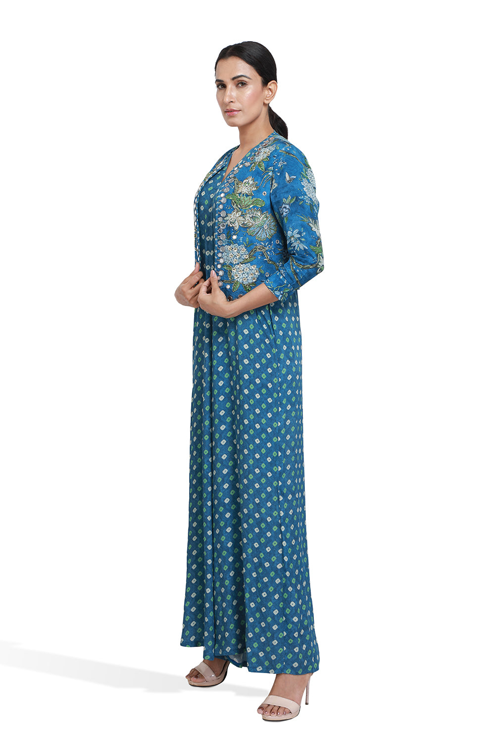 Reyva Bandhini Jacket Jumpsuit