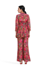 Kyra Square Print Belted Co-ord Set