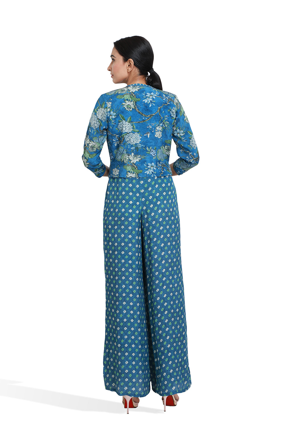 Reyva Bandhini Jacket Jumpsuit
