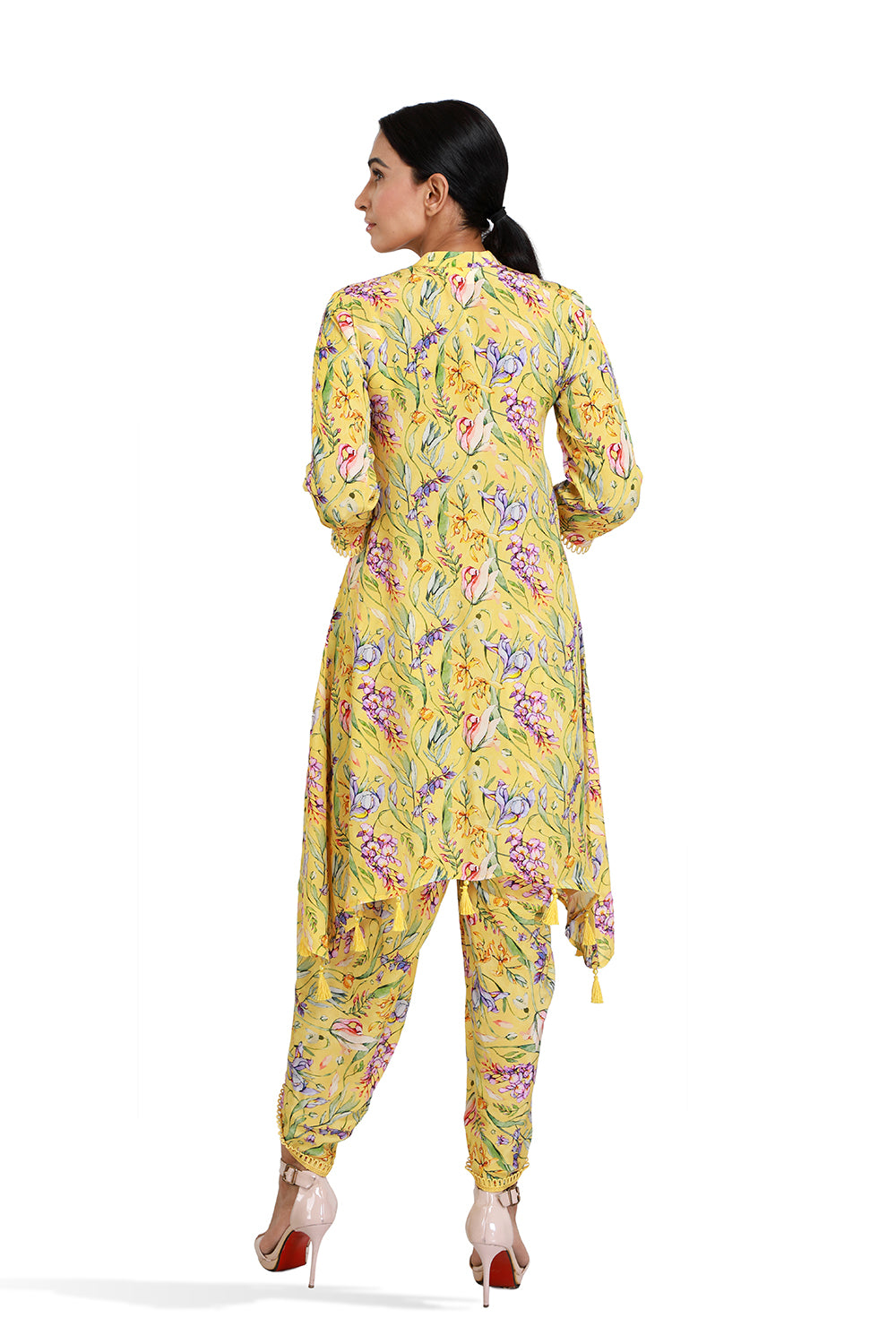Kurta Set With Tulip Pants - Set of 2