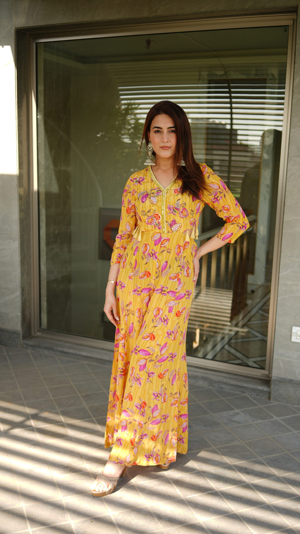 Tivya Printed Jumpsuit