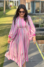 Nysa Balloon Sleeve Dress