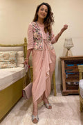 Sia Bandhini Draped Dress