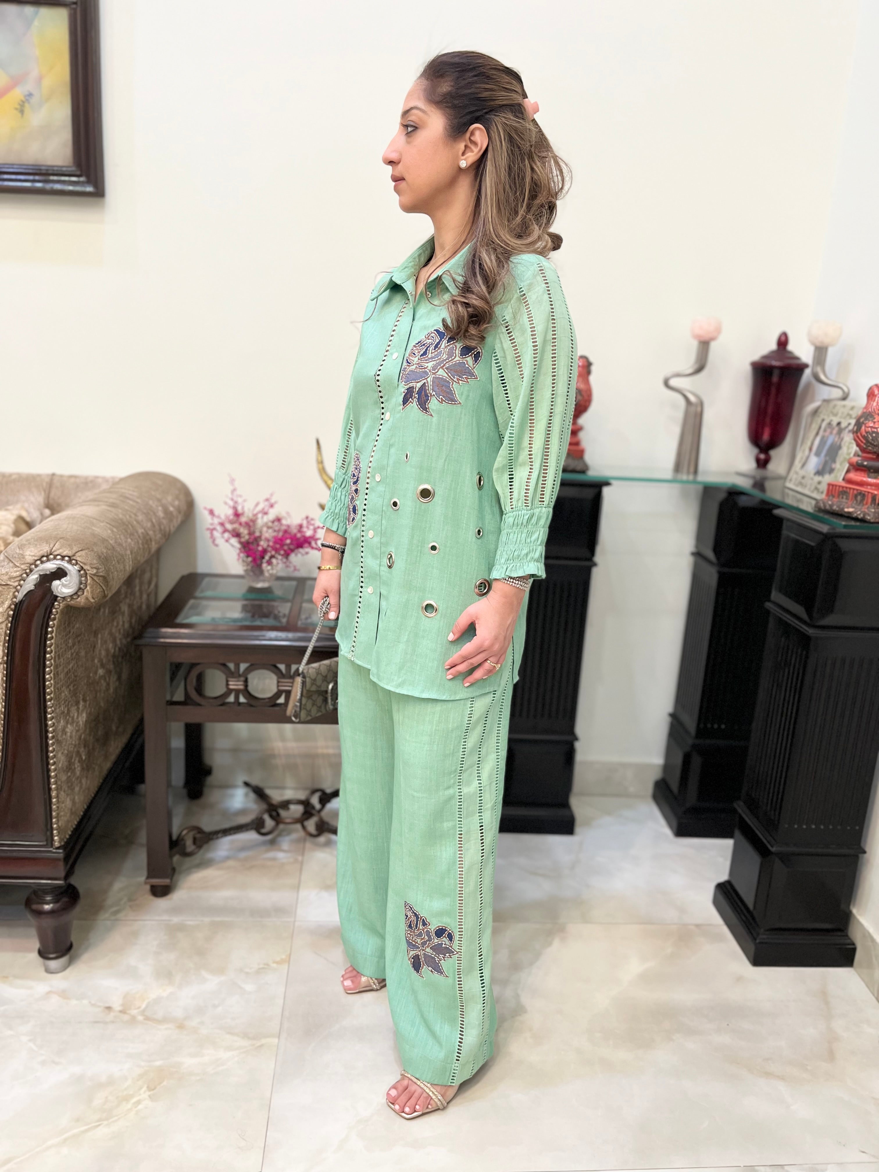 Tahira Linen Co-ord Set