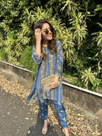 Riya Bandhini Kaftan Kurta Set