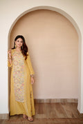 Kavya Zari Tissue Kaftan Dress