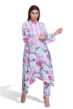 Elina Printed Kaftan Kurta Set