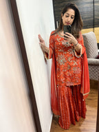 Roohi Bandhini Sharara Set