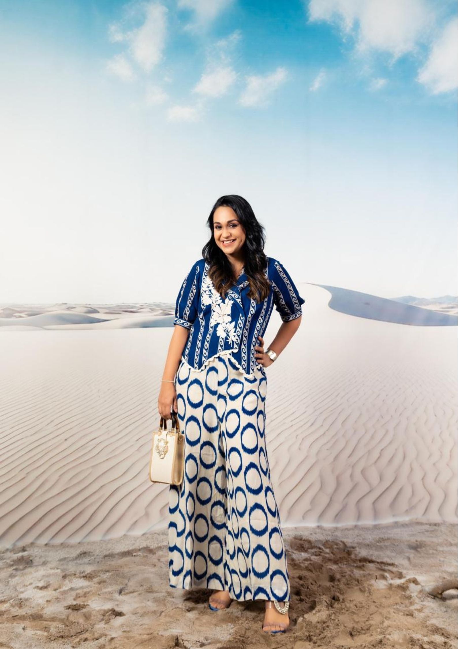 Diya Patchwork Co-ord Set