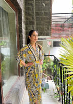 Zoya Draped Dress