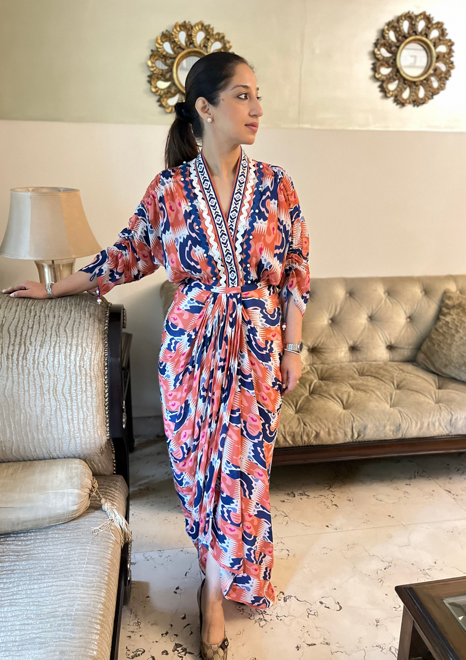 Tara Draped Dress