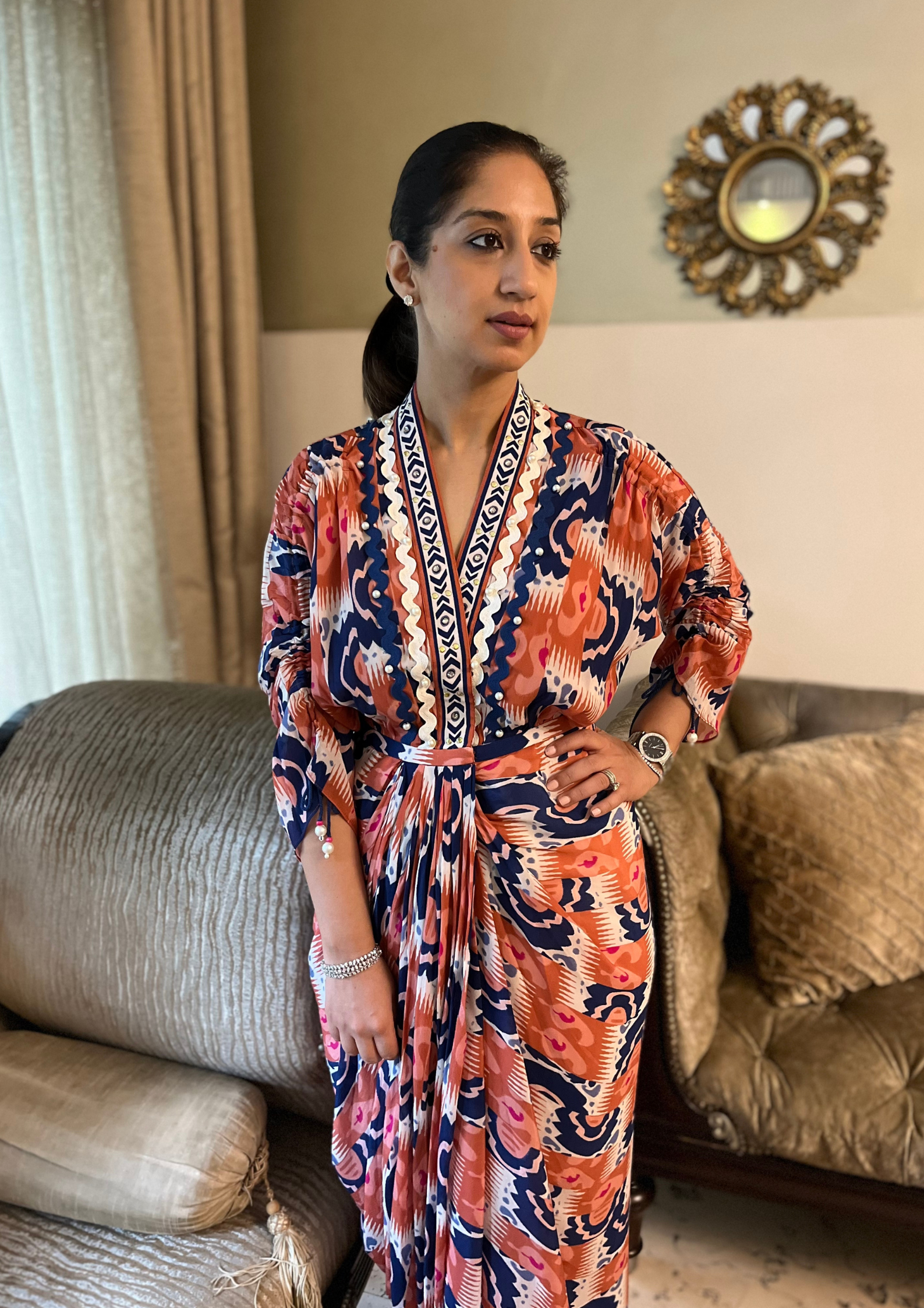 Tara Draped Dress