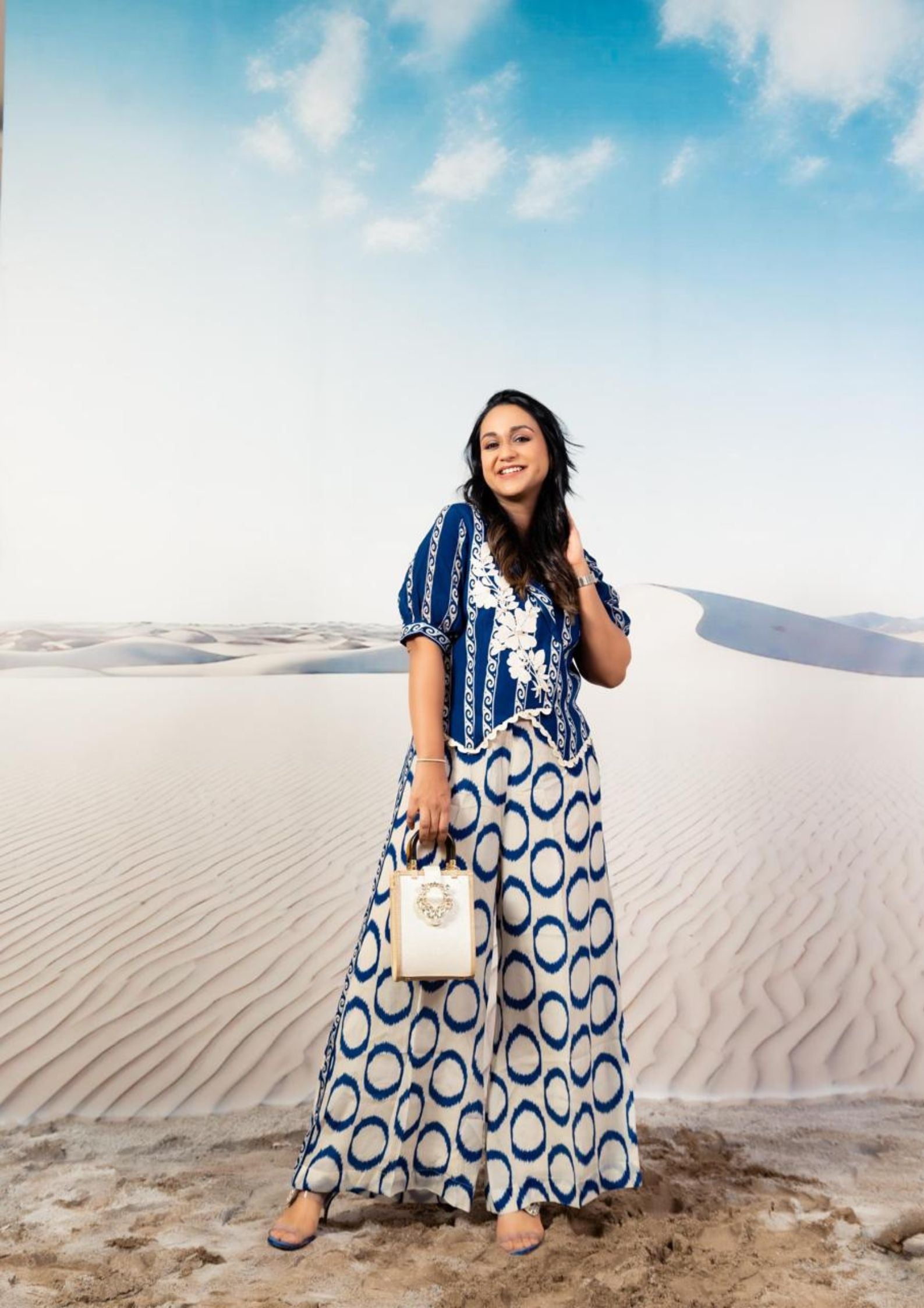 Diya Patchwork Co-ord Set