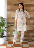 Esha Cotton Kurta with Floral Thread