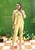 Ishani Big Collar Co-ord Set