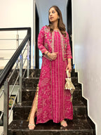 Zehra Bandhini Dress with Jacket